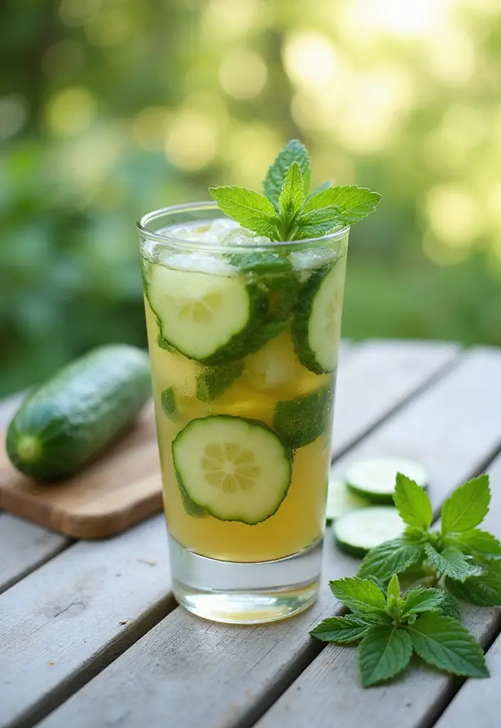 25 Homemade Tea Recipes for a Perfect Brew 105 25 Homemade Tea Recipes for a Perfect Brew - 17. Cooling Cucumber Mint Tea