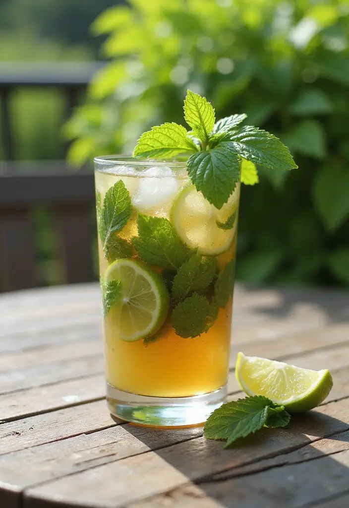 25 Homemade Tea Recipes for a Perfect Brew 34 25 Homemade Tea Recipes for a Perfect Brew - 6. Refreshing Mint Mojito Tea