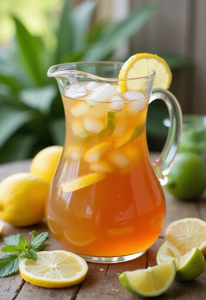 25 Lemon Lime Liftoff Tea Recipes for a Citrusy Kick 1 25 Lemon Lime Liftoff Tea Recipes for a Citrusy Kick - 1. Classic Lemon Lime Iced Herbal Tea