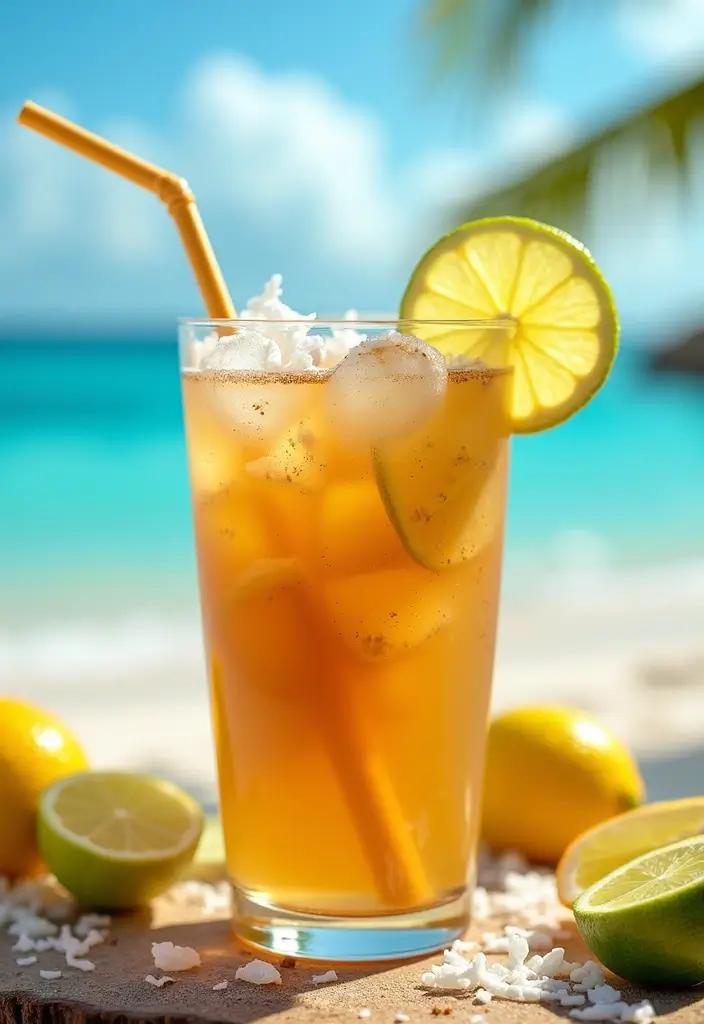 25 Lemon Lime Liftoff Tea Recipes for a Citrusy Kick 64 25 Lemon Lime Liftoff Tea Recipes for a Citrusy Kick - 10. Lemon Lime Coconut Herbal Tea
