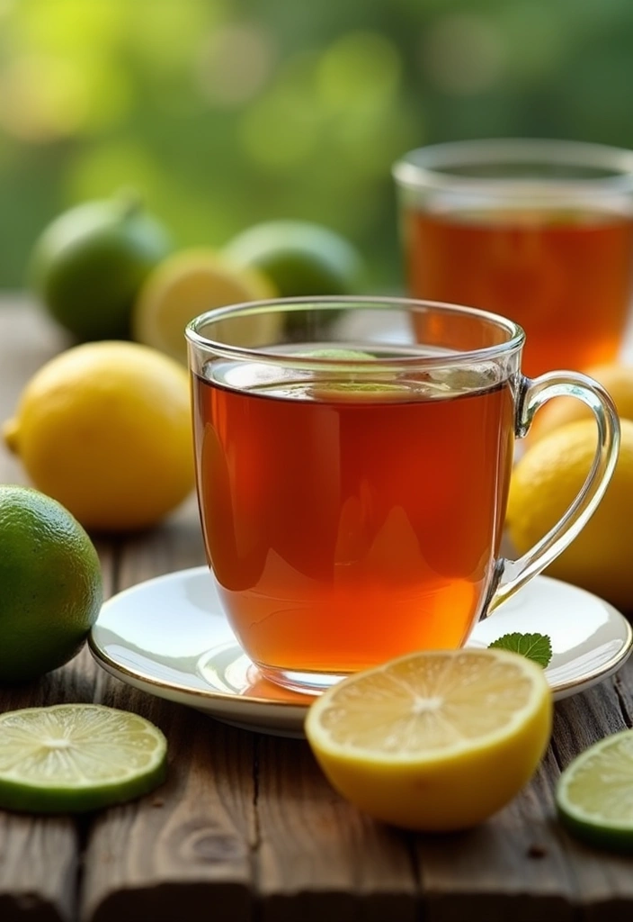 25 Lemon Lime Liftoff Tea Recipes for a Citrusy Kick 78 25 Lemon Lime Liftoff Tea Recipes for a Citrusy Kick - 12. Lemon Lime Rooibos Tea