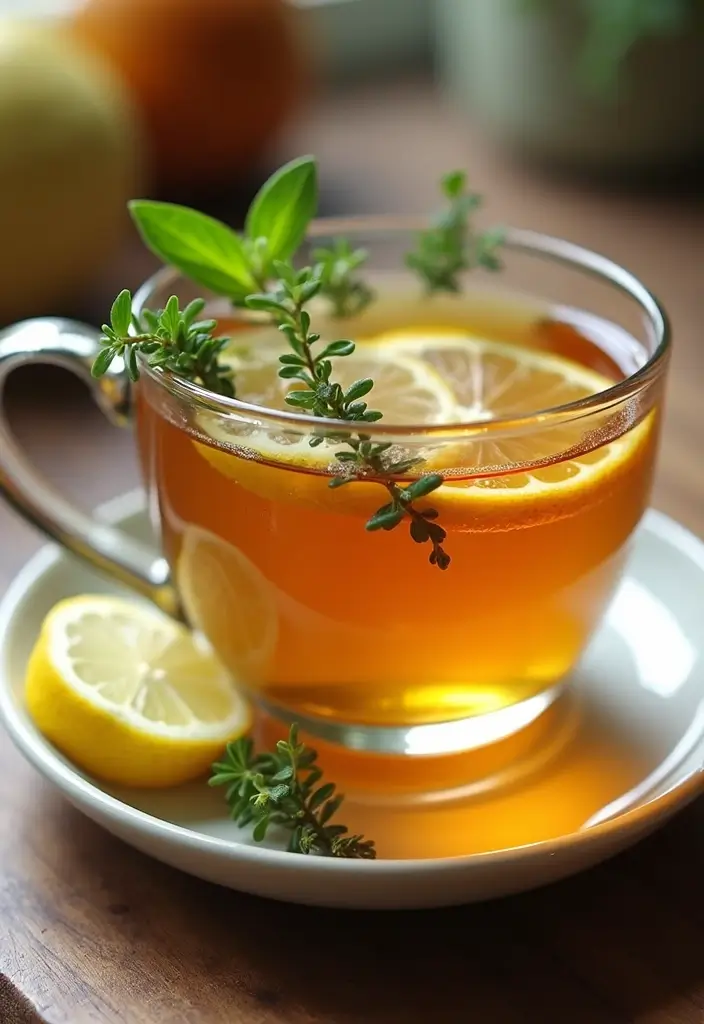 25 Lemon Lime Liftoff Tea Recipes for a Citrusy Kick 92 25 Lemon Lime Liftoff Tea Recipes for a Citrusy Kick - 14. Lemon Lime Thyme Tea