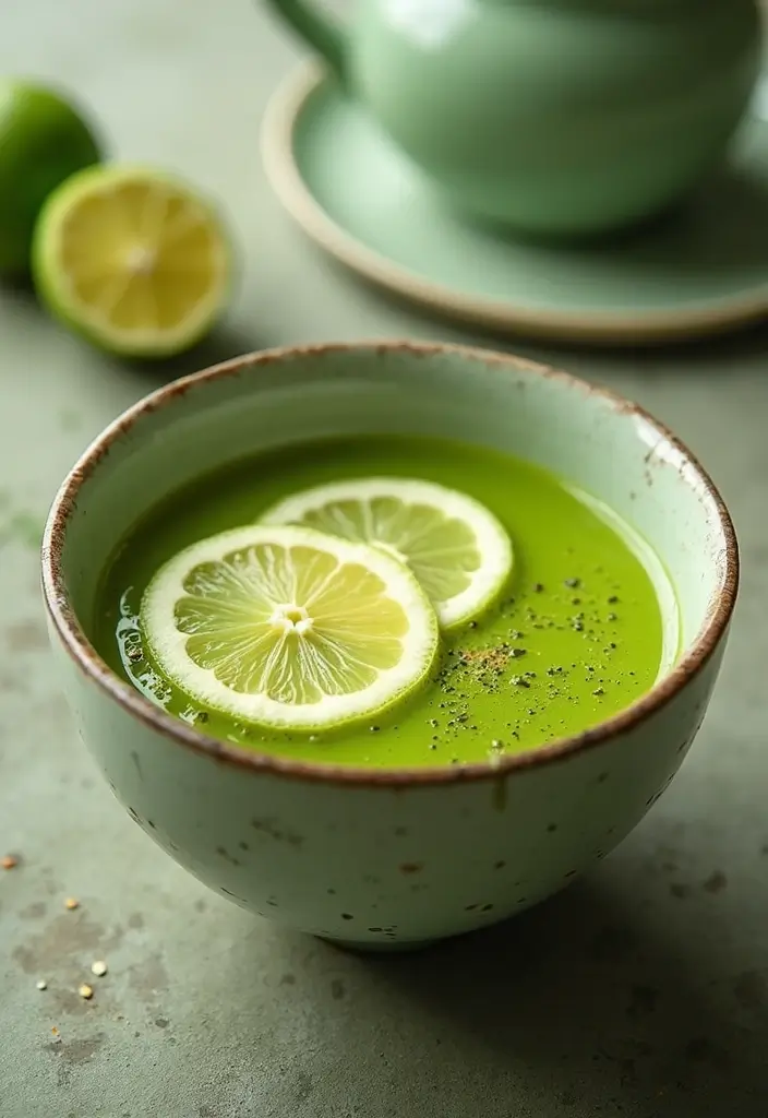 25 Lemon Lime Liftoff Tea Recipes for a Citrusy Kick 97 25 Lemon Lime Liftoff Tea Recipes for a Citrusy Kick - 15. Lemon Lime Matcha Tea