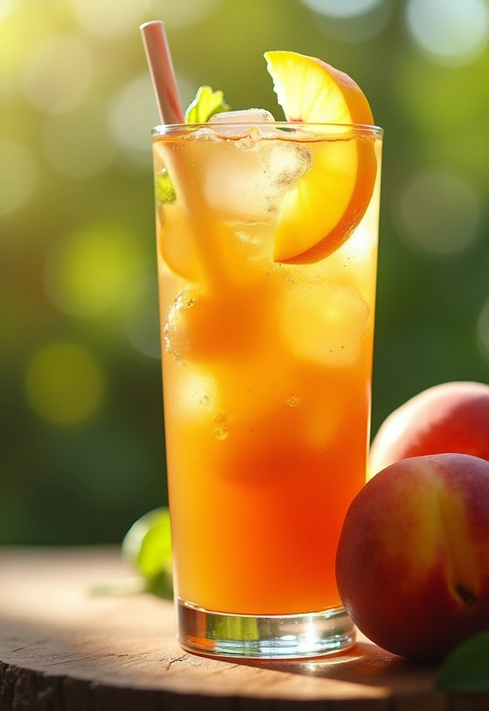 25 Lemon Lime Liftoff Tea Recipes for a Citrusy Kick 109 25 Lemon Lime Liftoff Tea Recipes for a Citrusy Kick - 17. Lemon Lime Peach Iced Tea