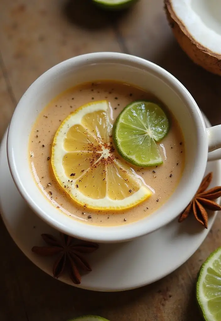 25 Lemon Lime Liftoff Tea Recipes for a Citrusy Kick 158 25 Lemon Lime Liftoff Tea Recipes for a Citrusy Kick - 24. Lemon Lime Coconut Chai Tea
