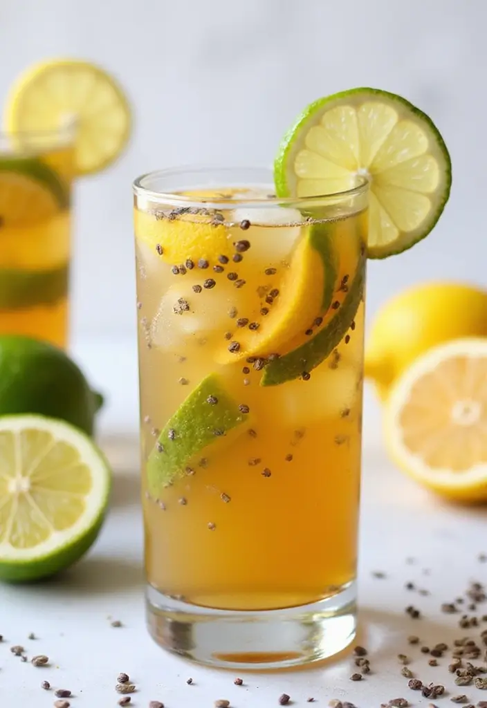 25 Lemon Lime Liftoff Tea Recipes for a Citrusy Kick 29 25 Lemon Lime Liftoff Tea Recipes for a Citrusy Kick - 5. Lemon Lime Chia Seed Tea