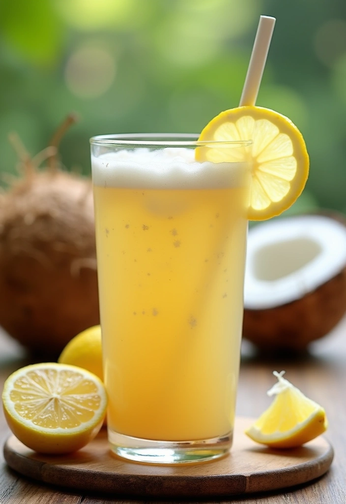 25 Lemon and Ginger Tea Recipes for Immunity and Warmth 83 25 Lemon and Ginger Tea Recipes for Immunity and Warmth - 13. Lemon Ginger Coconut Tea
