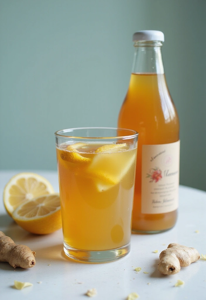 25 Lemon and Ginger Tea Recipes for Immunity and Warmth 95 25 Lemon and Ginger Tea Recipes for Immunity and Warmth - 15. Lemon Ginger Probiotic Tea