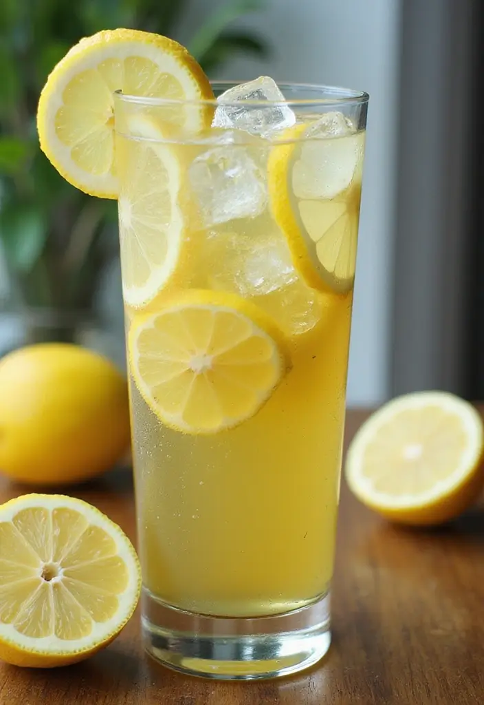 25 Lemon and Ginger Tea Recipes for Immunity and Warmth 107 25 Lemon and Ginger Tea Recipes for Immunity and Warmth - 17. Lemon Ginger Green Tea Cooler