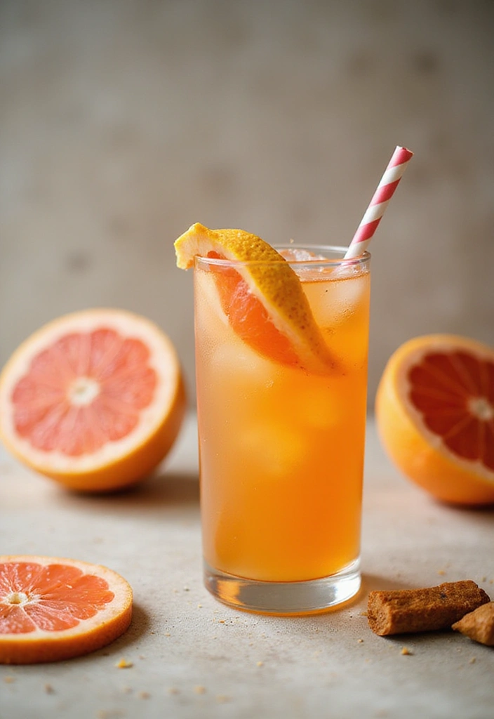 25 Lemon and Ginger Tea Recipes for Immunity and Warmth 126 25 Lemon and Ginger Tea Recipes for Immunity and Warmth - 20. Lemon Ginger Grapefruit Tea