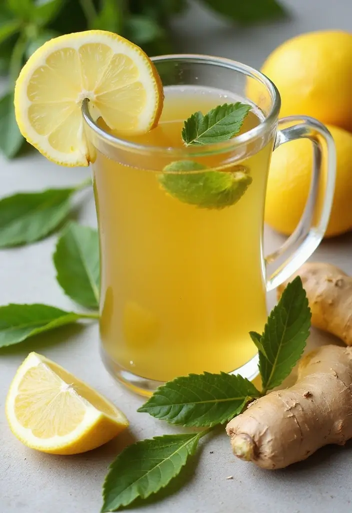 25 Lemon and Ginger Tea Recipes for Immunity and Warmth 29 25 Lemon and Ginger Tea Recipes for Immunity and Warmth - 5. Lemon Ginger Green Tea
