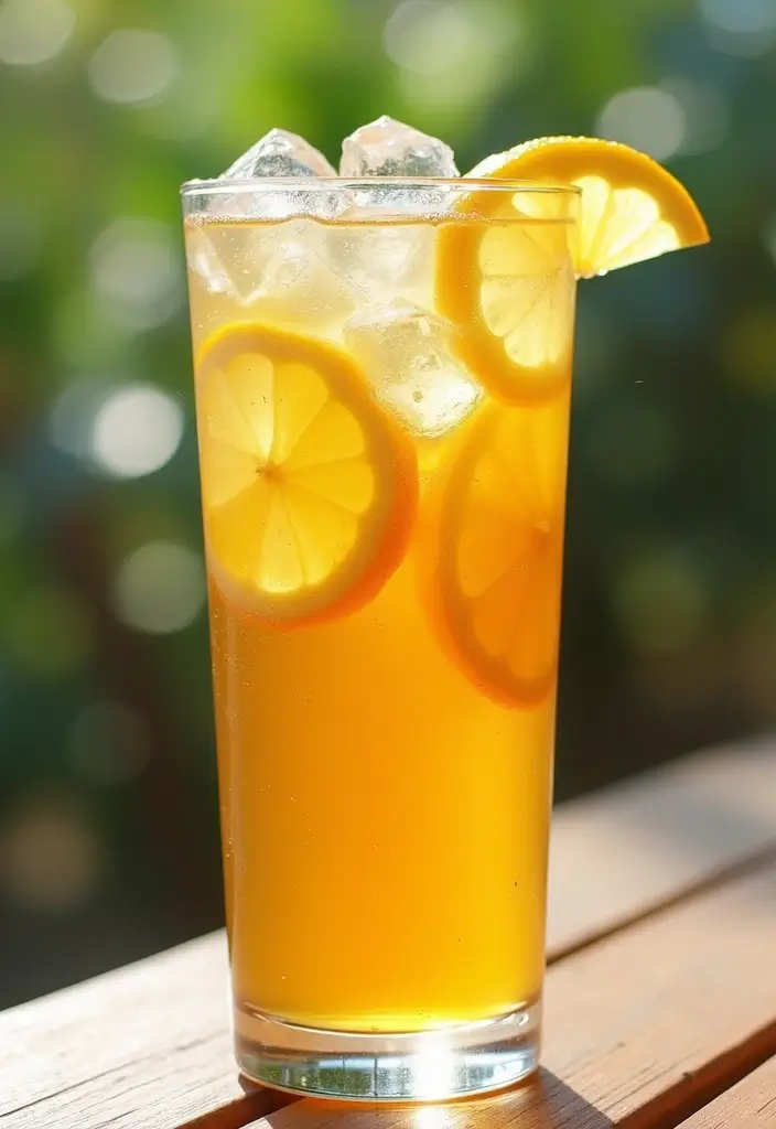 25 Lemon and Ginger Tea Recipes for Immunity and Warmth 50 25 Lemon and Ginger Tea Recipes for Immunity and Warmth - 8. Iced Lemon Ginger Tea