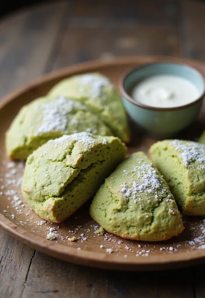 25 Matcha Green Tea Baking Recipes for Sweet Moments 69 25 Matcha Green Tea Baking Recipes for Sweet Moments - 11. Matcha Green Tea Scones