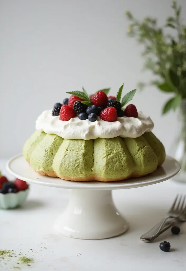 25 Matcha Green Tea Baking Recipes for Sweet Moments 121 25 Matcha Green Tea Baking Recipes for Sweet Moments - 19. Matcha Green Tea Pavlova