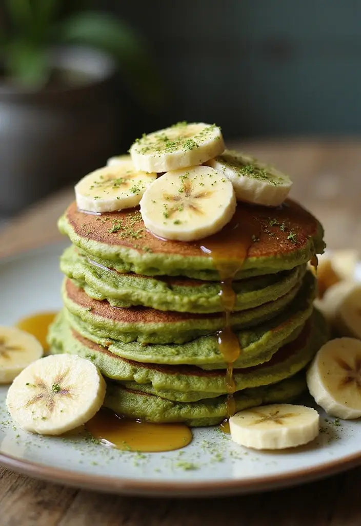 25 Matcha Green Tea Baking Recipes for Sweet Moments 15 25 Matcha Green Tea Baking Recipes for Sweet Moments - 3. Matcha Infused Pancakes