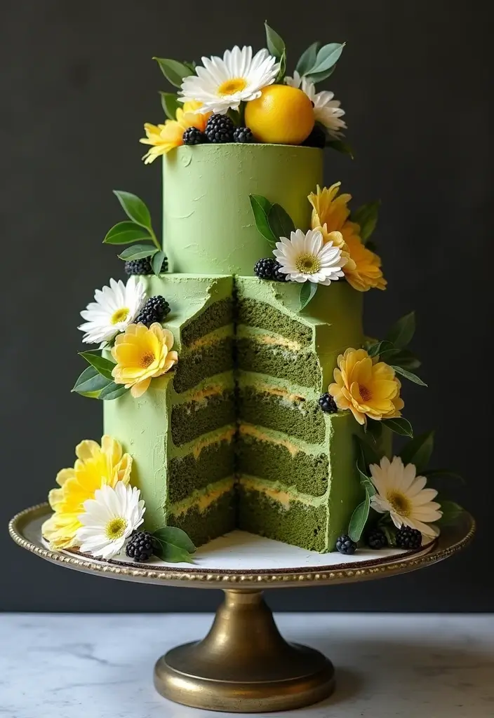 25 Matcha Green Tea Baking Recipes for Sweet Moments 43 25 Matcha Green Tea Baking Recipes for Sweet Moments - 7. Matcha Green Tea Layer Cake