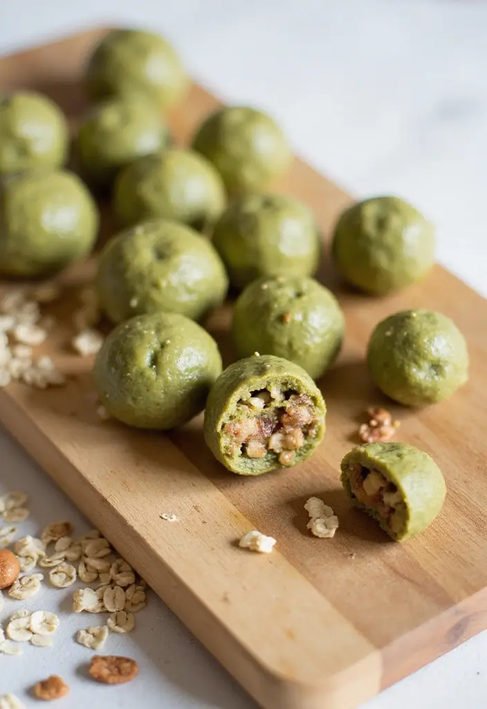 25 Matcha Green Tea Baking Recipes for Sweet Moments 50 25 Matcha Green Tea Baking Recipes for Sweet Moments - 8. Matcha Green Tea Energy Bites