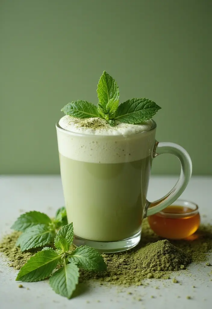 25 My Cafe Game Tea Recipes You Can Try at Home 1 25 My Cafe Game Tea Recipes You Can Try at Home - 1. Matcha Mint Dream