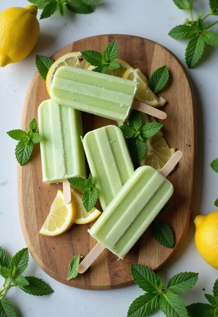 25 My Cafe Game Tea Recipes You Can Try at Home 62 25 My Cafe Game Tea Recipes You Can Try at Home - 10. Mint Green Tea Popsicles