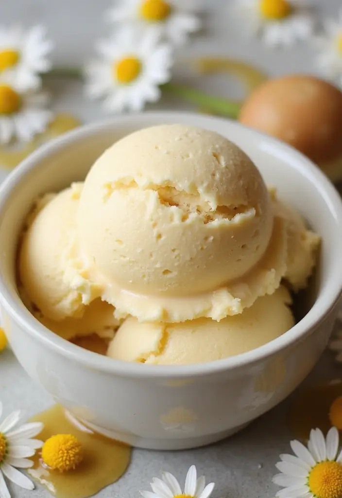 25 My Cafe Game Tea Recipes You Can Try at Home 90 25 My Cafe Game Tea Recipes You Can Try at Home - 14. Chamomile Honey Ice Cream