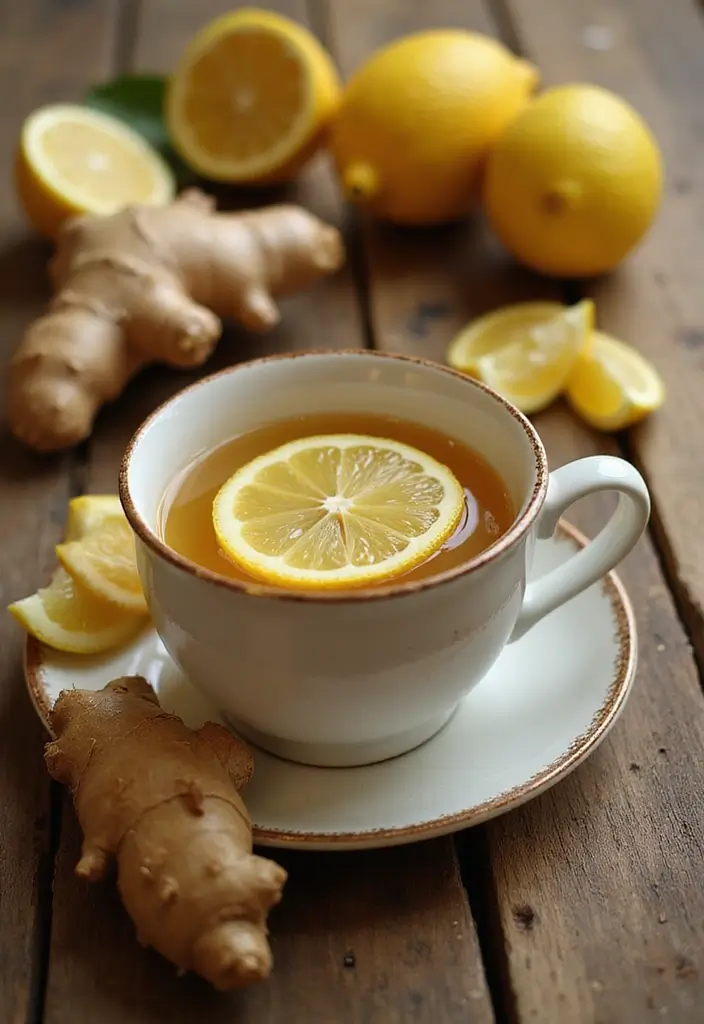 25 My Cafe Game Tea Recipes You Can Try at Home 8 25 My Cafe Game Tea Recipes You Can Try at Home - 2. Lemon Ginger Infusion