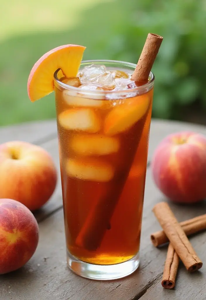 25 My Cafe Game Tea Recipes You Can Try at Home 41 25 My Cafe Game Tea Recipes You Can Try at Home - 7. Spiced Peach Iced Black Tea
