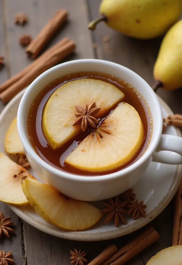 25 Relaxing Tea Recipes for Cozy Fall Evenings 64 25 Relaxing Tea Recipes for Cozy Fall Evenings - 10. Spiced Pear Tea