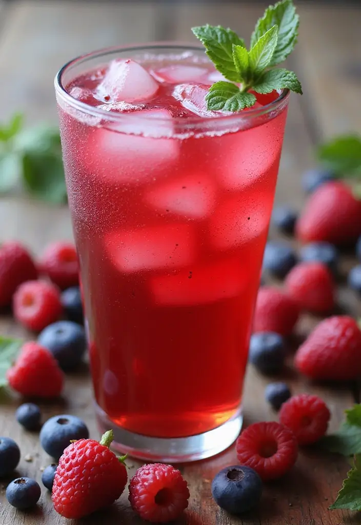 25 Relaxing Tea Recipes for Cozy Fall Evenings 71 25 Relaxing Tea Recipes for Cozy Fall Evenings - 11. Berry Hibiscus Cooler