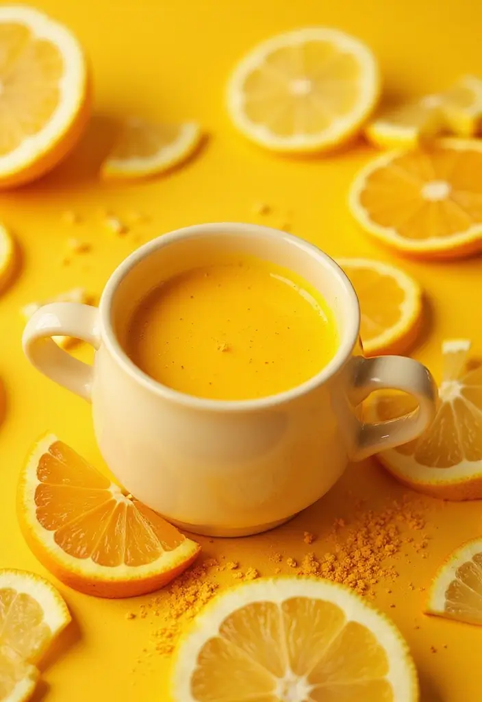 25 Relaxing Tea Recipes for Cozy Fall Evenings 127 25 Relaxing Tea Recipes for Cozy Fall Evenings - 19. Turmeric Citrus Glow