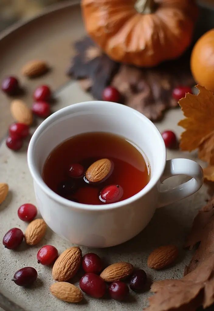 25 Relaxing Tea Recipes for Cozy Fall Evenings 155 25 Relaxing Tea Recipes for Cozy Fall Evenings - 23. Cranberry Almond Tea