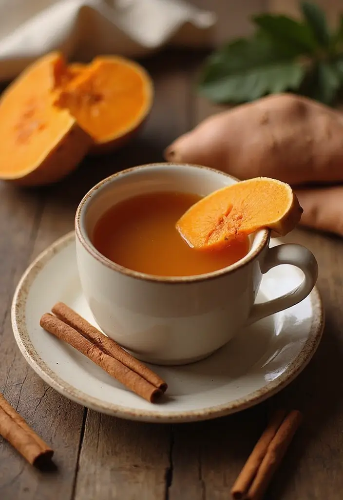 25 Relaxing Tea Recipes for Cozy Fall Evenings 162 25 Relaxing Tea Recipes for Cozy Fall Evenings - 24. Sweet Potato Spice Tea
