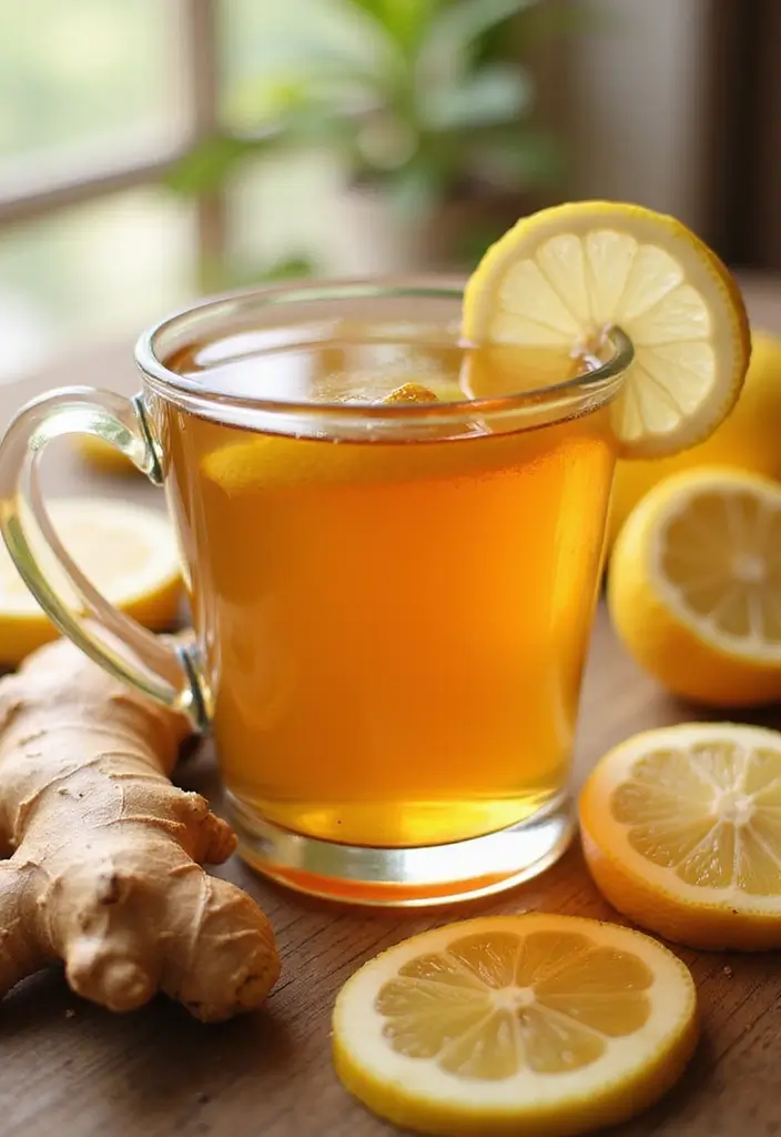 25 Relaxing Tea Recipes for Cozy Fall Evenings 50 25 Relaxing Tea Recipes for Cozy Fall Evenings - 8. Honey Lemon Ginger Tea