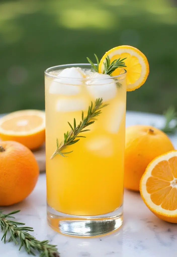 25 Spice and Tea Exchange Recipes for Tea Enthusiasts 78 25 Spice and Tea Exchange Recipes for Tea Enthusiasts - 12. Rosemary Citrus Spritzer