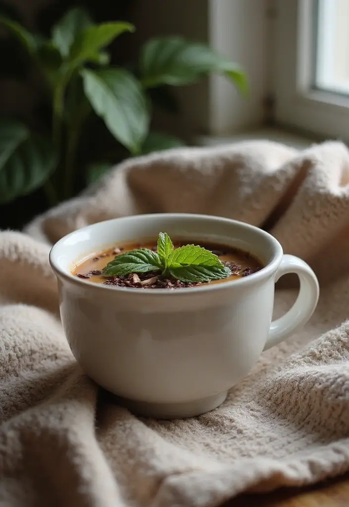 25 Spice and Tea Exchange Recipes for Tea Enthusiasts 83 25 Spice and Tea Exchange Recipes for Tea Enthusiasts - 13. Cacao Mint Herbal Tea
