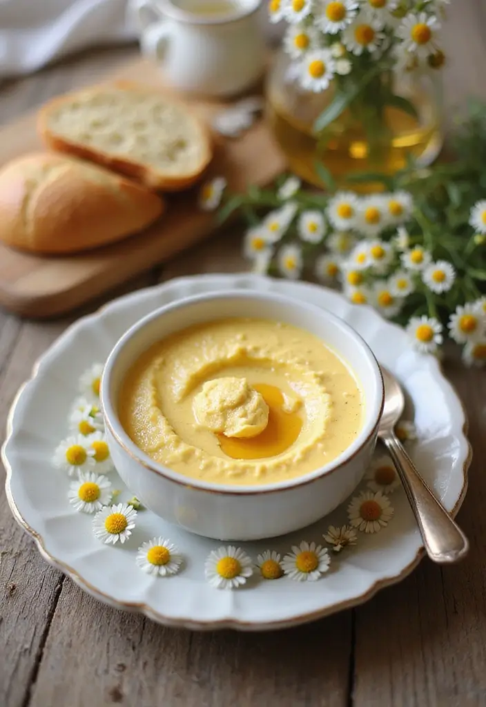 25 Spice and Tea Exchange Recipes for Tea Enthusiasts 118 25 Spice and Tea Exchange Recipes for Tea Enthusiasts - 18. Chamomile and Honey Butter