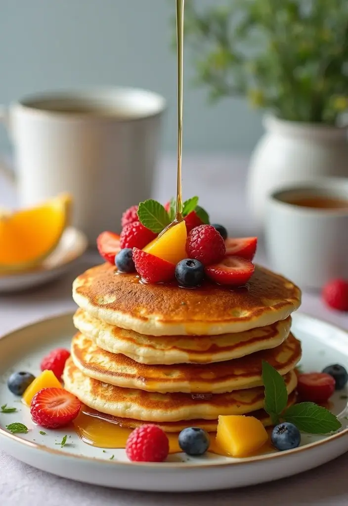 25 Spice and Tea Exchange Recipes for Tea Enthusiasts 132 25 Spice and Tea Exchange Recipes for Tea Enthusiasts - 20. Herbal Infusion Pancakes