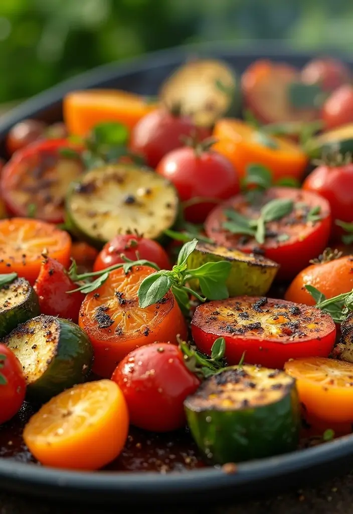 25 Spice and Tea Exchange Recipes for Tea Enthusiasts 153 25 Spice and Tea Exchange Recipes for Tea Enthusiasts - 23. Spice-infused Grilled Vegetables