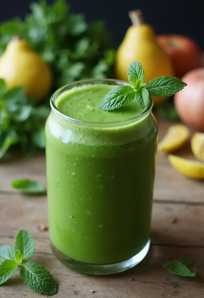 25 Spice and Tea Exchange Recipes for Tea Enthusiasts 36 25 Spice and Tea Exchange Recipes for Tea Enthusiasts - 6. Peppermint Green Tea Smoothie