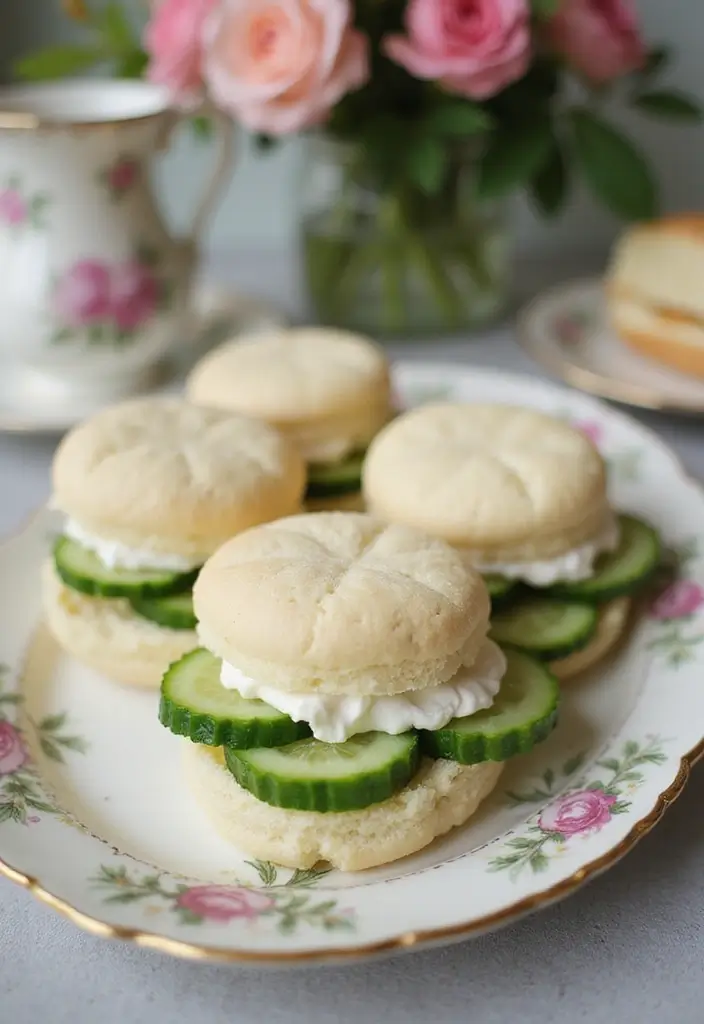 25 Tea Party Sandwich Recipes for Elegant Gatherings 1 25 Tea Party Sandwich Recipes for Elegant Gatherings - 1. Classic Cucumber Sandwiches
