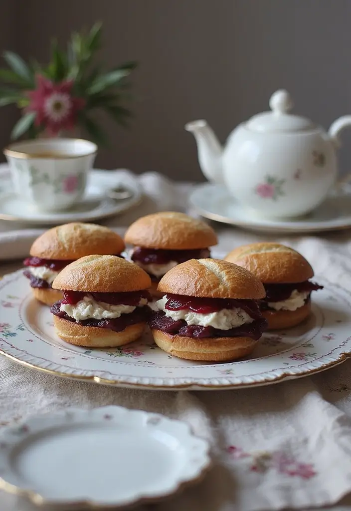 25 Tea Party Sandwich Recipes for Elegant Gatherings 112 25 Tea Party Sandwich Recipes for Elegant Gatherings - 18. Beetroot and Goat Cheese Sandwiches