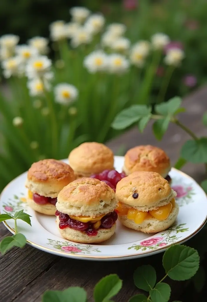 25 Tea Party Sandwich Recipes for Elegant Gatherings 159 25 Tea Party Sandwich Recipes for Elegant Gatherings - 25. Savory Scone Sandwiches