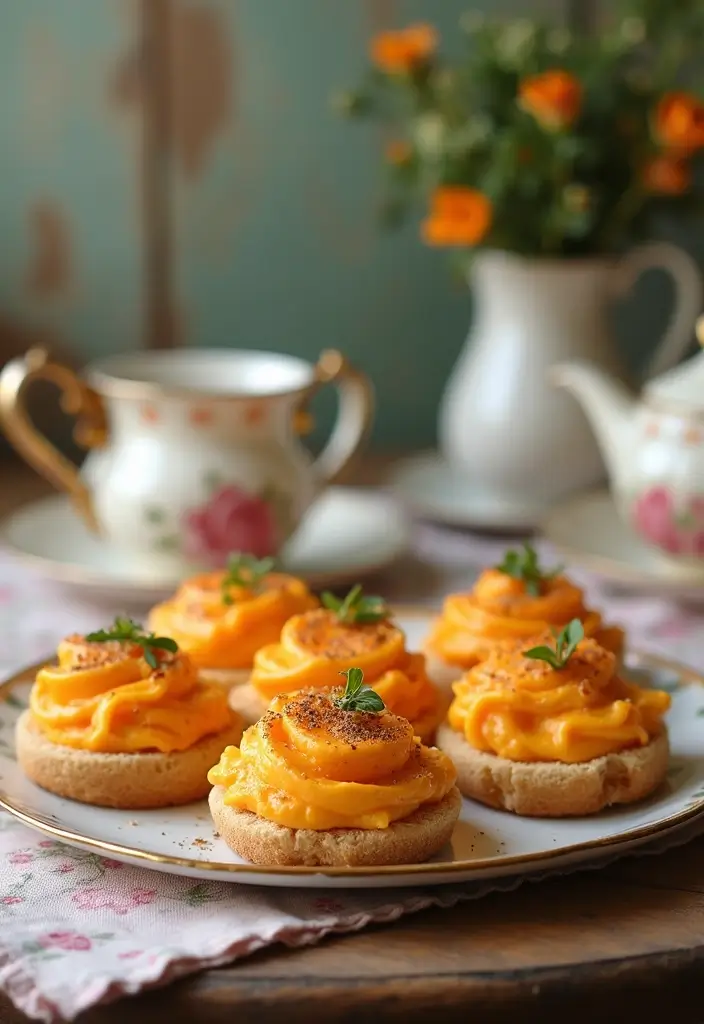 25 Tea Party Sandwich Recipes for Elegant Gatherings 41 25 Tea Party Sandwich Recipes for Elegant Gatherings - 7. Pimento Cheese Sandwiches