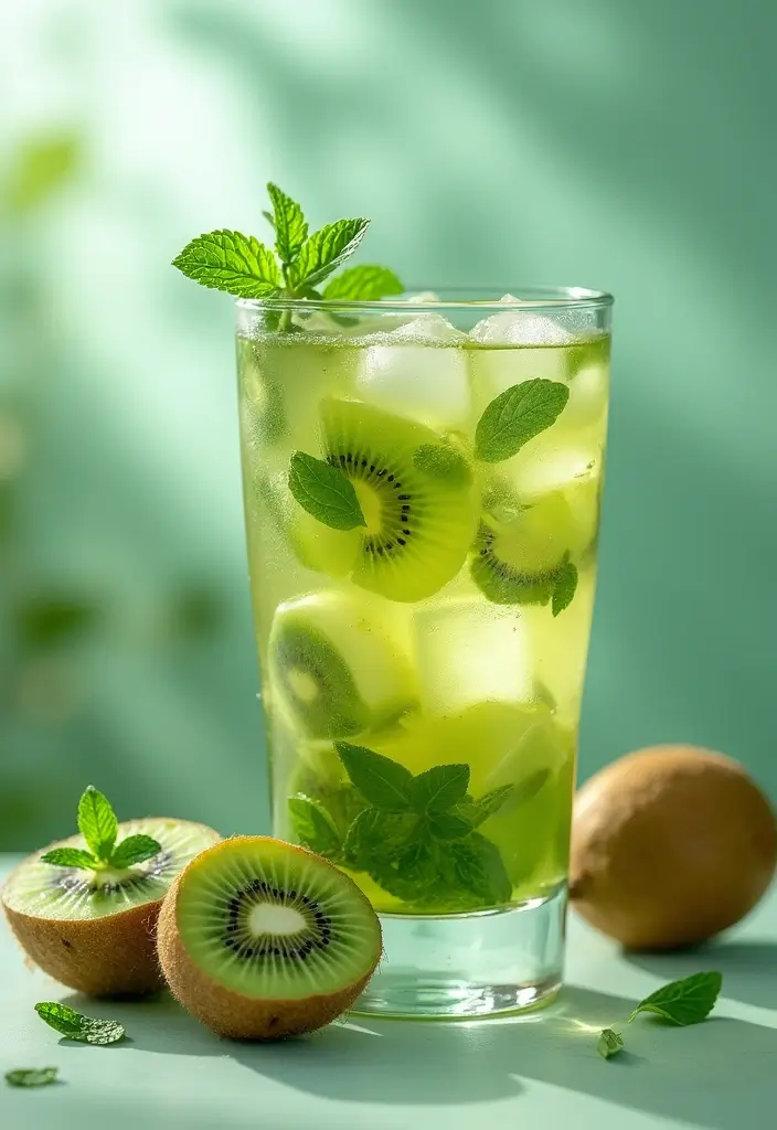 30 Blue Blast Herbalife Tea Recipes Full of Energy 134 30 Blue Blast Herbalife Tea Recipes Full of Energy - 24. Kiwi Mint Blue Herbalife Tea