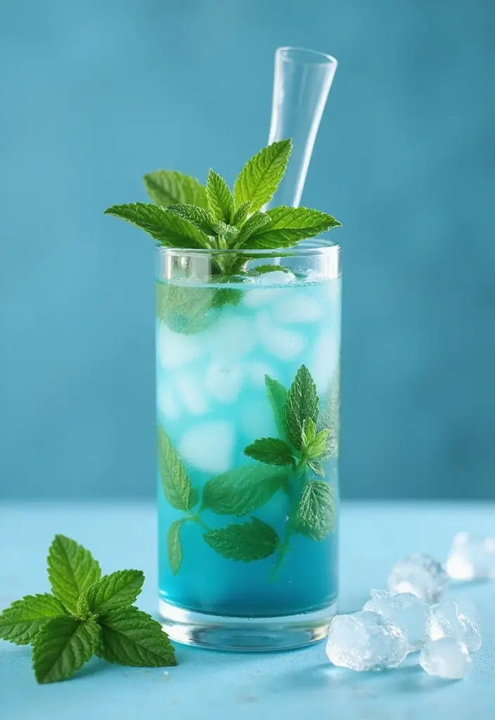 30 Blue Blast Herbalife Tea Recipes Full of Energy 25 30 Blue Blast Herbalife Tea Recipes Full of Energy - 5. Minty Blue Herbalife Tea