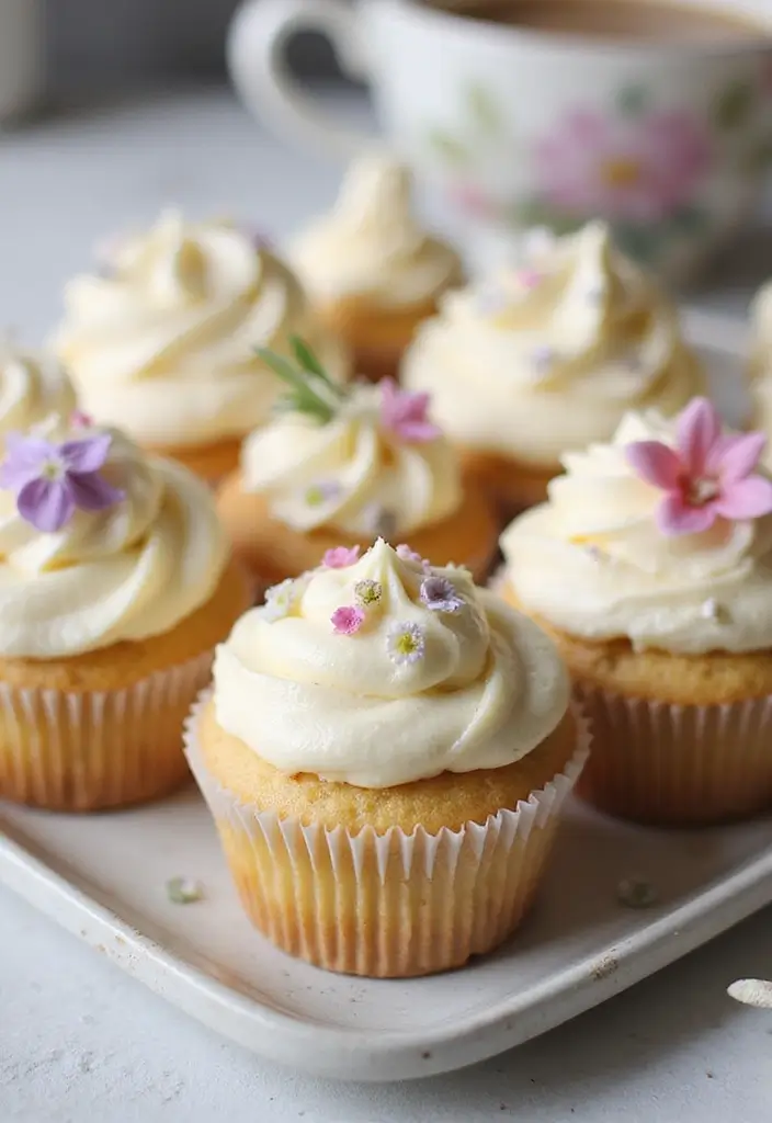 30 Earl Grey Tea Recipes That Never Go Out of Style 156 30 Earl Grey Tea Recipes That Never Go Out of Style - 24. Earl Grey Tea Infused Cupcakes