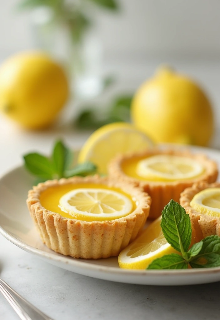 30 Elegant Vegan Tea Party Dessert Recipes to Impress Your Guests 163 30 Elegant Vegan Tea Party Dessert Recipes to Impress Your Guests - 25. Lemon Tartlets