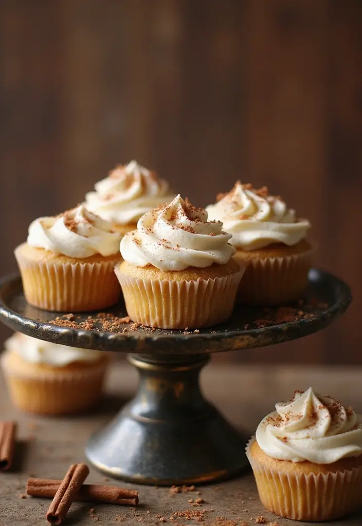 30 Elegant Vegan Tea Party Dessert Recipes to Impress Your Guests 29 30 Elegant Vegan Tea Party Dessert Recipes to Impress Your Guests - 5. Chai-Spiced Cupcakes