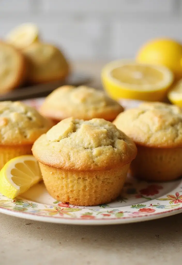 30 Elegant Vegan Tea Party Dessert Recipes to Impress Your Guests 43 30 Elegant Vegan Tea Party Dessert Recipes to Impress Your Guests - 7. Lemon Poppy Seed Muffins