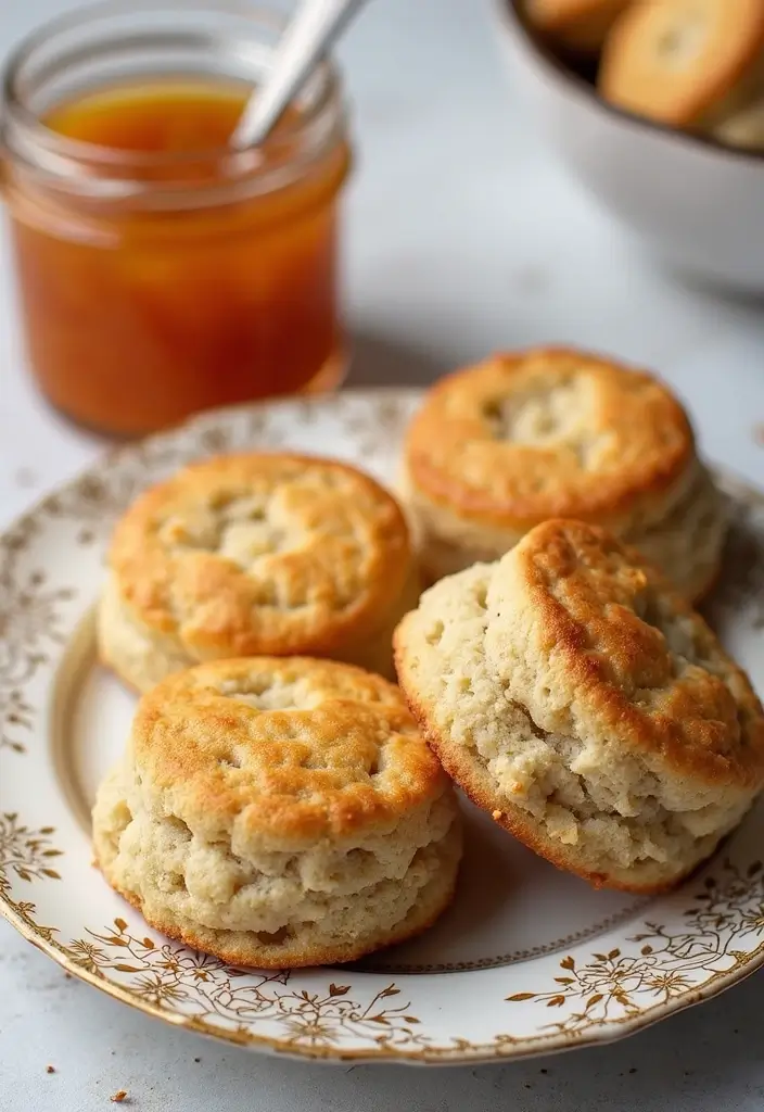 30 Gluten-Free High Tea Recipes for Elegant Gatherings 1 30 Gluten-Free High Tea Recipes for Elegant Gatherings - 1. Almond Flour Scones with Chia Jam