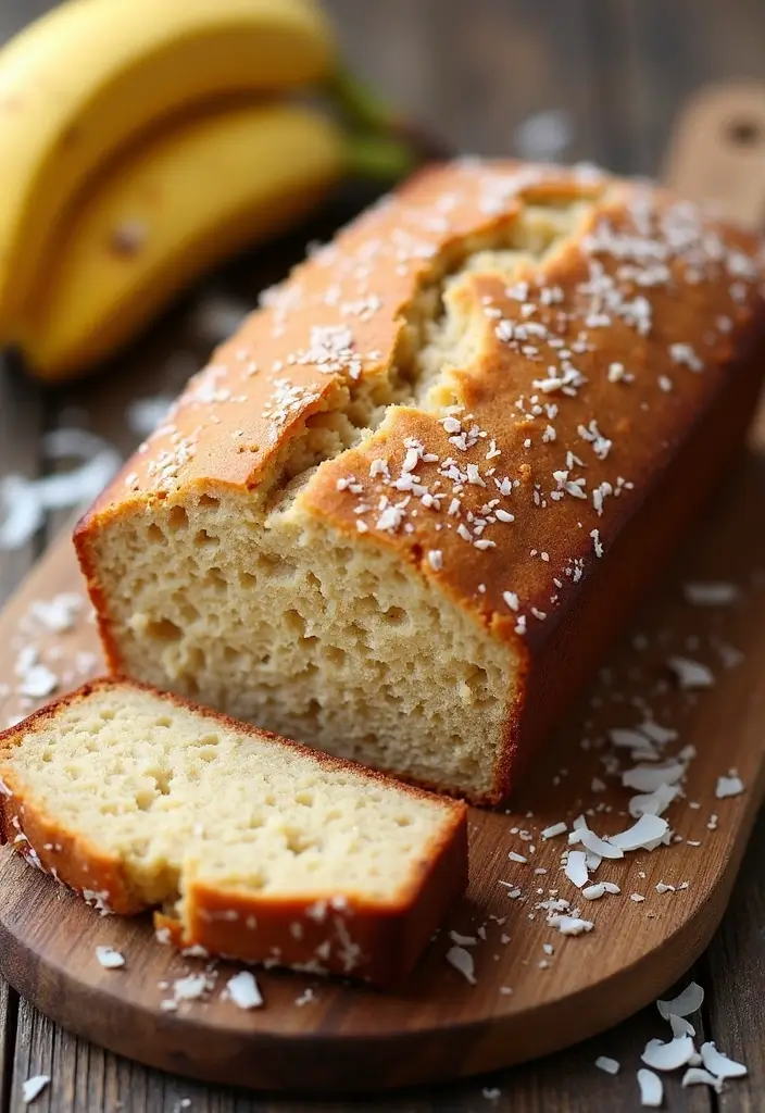 30 Gluten-Free High Tea Recipes for Elegant Gatherings 76 30 Gluten-Free High Tea Recipes for Elegant Gatherings - 12. Coconut Flour Banana Bread